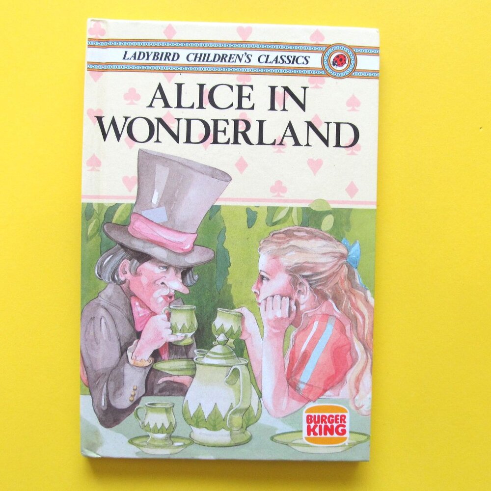 Alice in Wonderland book Well-loved Tales by Ladybird vintage classic